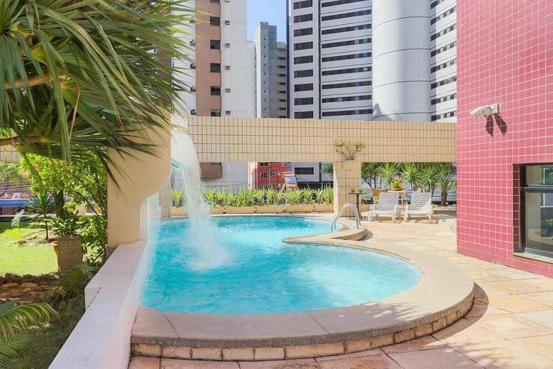 Lindo Flat Proximo A Beira Mar De Meireles Fortaleza Exteriör bild